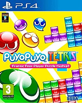 jaquette reduite de Puyo Puyo Tetris sur Playstation 4