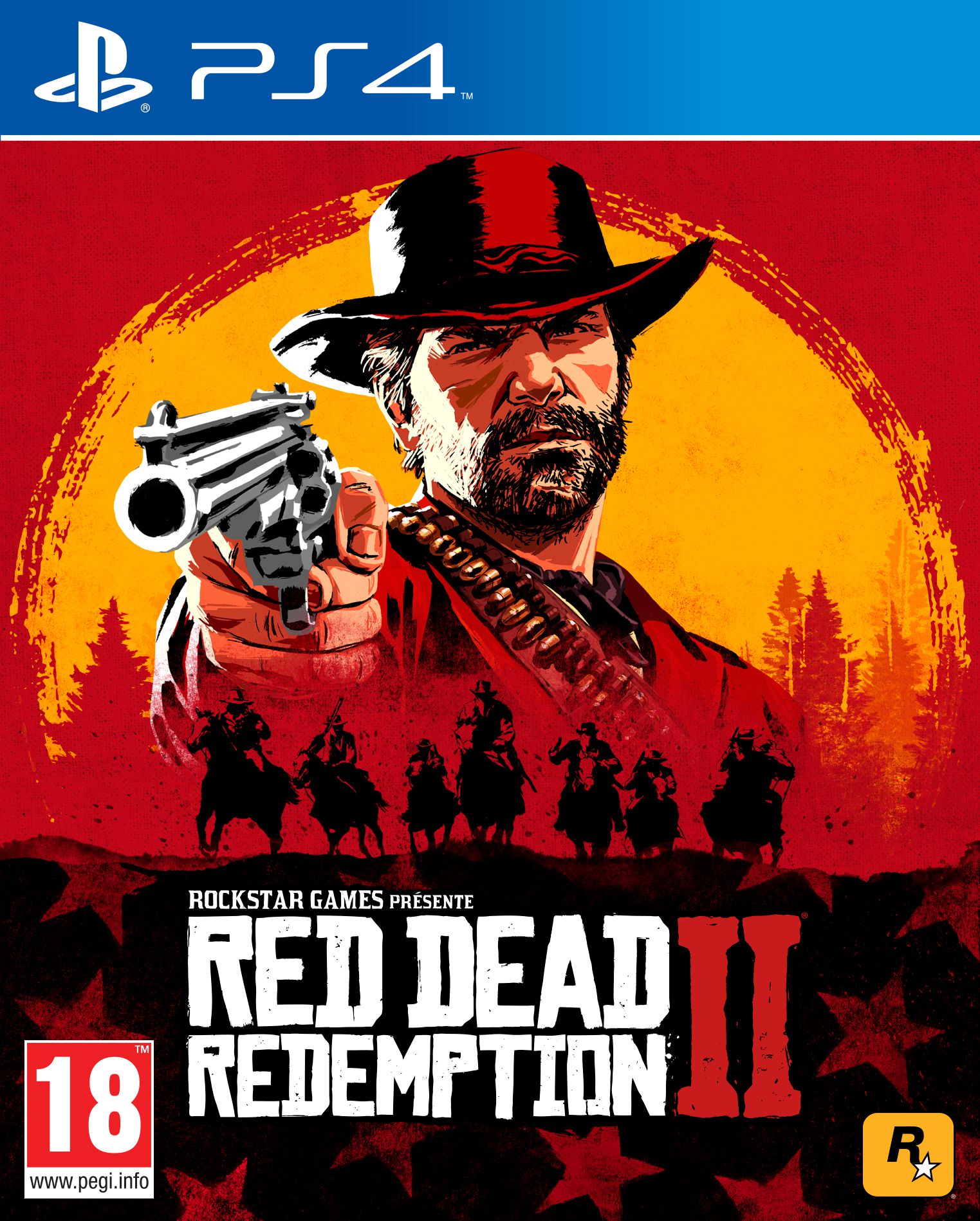 jaquette de Red Dead Redemption 2 sur Playstation 4