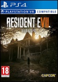 jaquette reduite de Resident Evil 7 sur Playstation 4