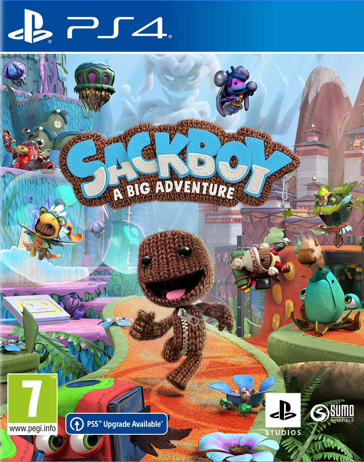 jaquette reduite de Sackboy: A Big Adventure sur Playstation 4