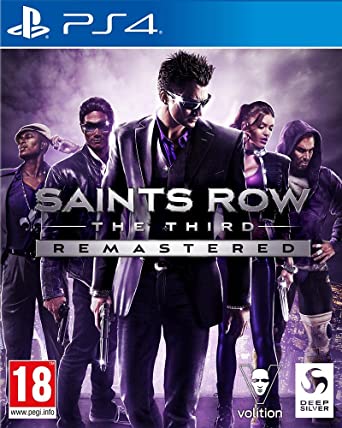 jaquette reduite de Saints Row: The Third Remastered sur Playstation 4