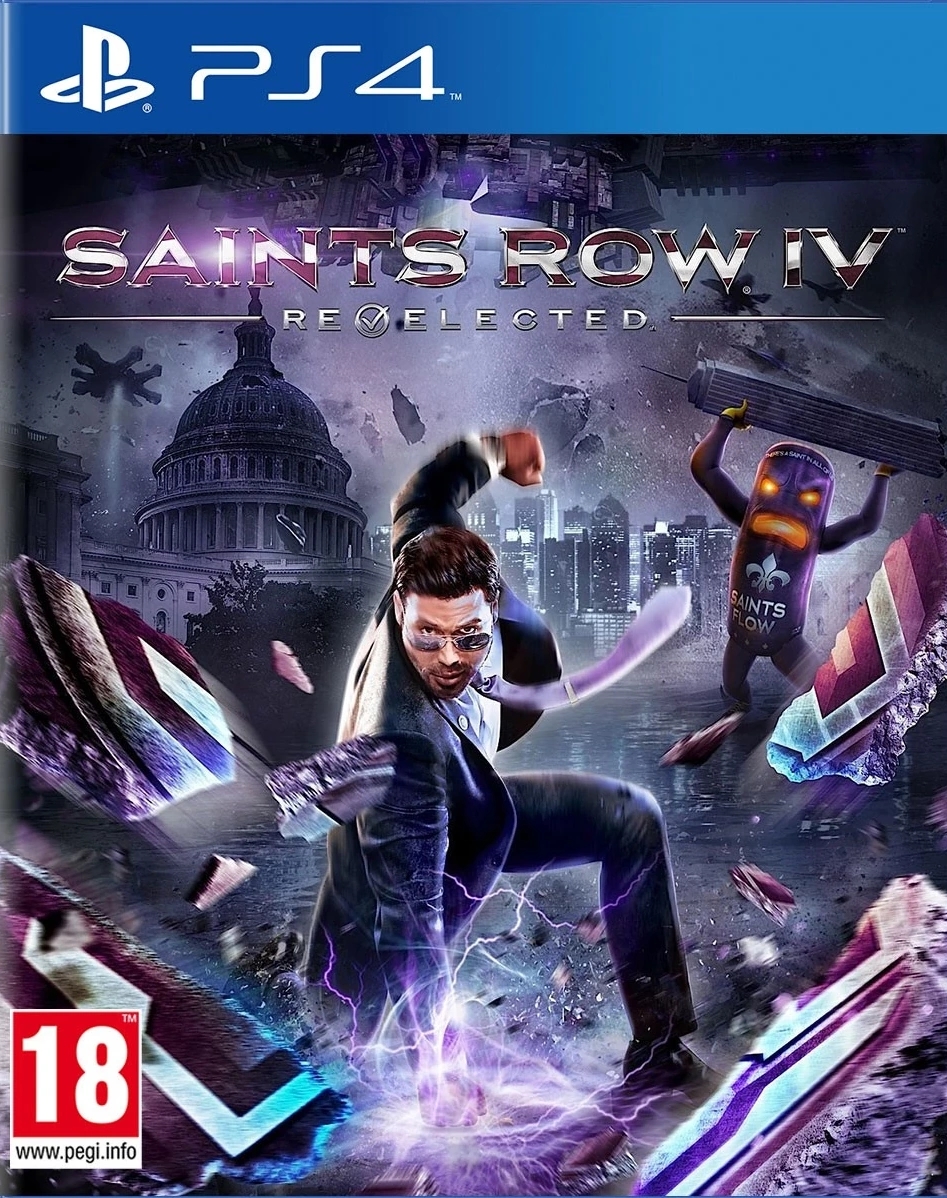 jaquette reduite de Saints Row IV: Re-Elected sur Playstation 4