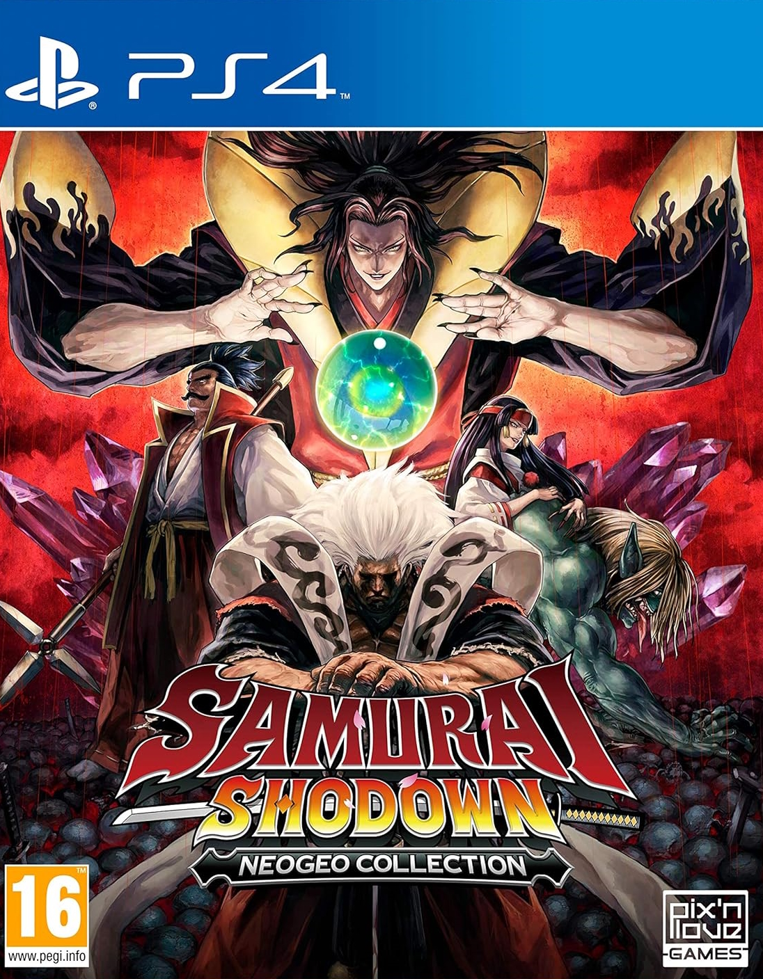 jaquette reduite de Samurai Shodown Neo Geo Collection sur Playstation 4