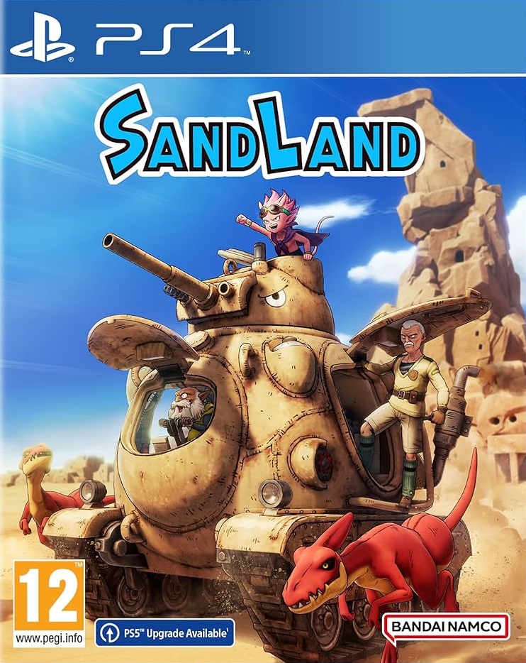 jaquette reduite de Sand Land sur Playstation 4