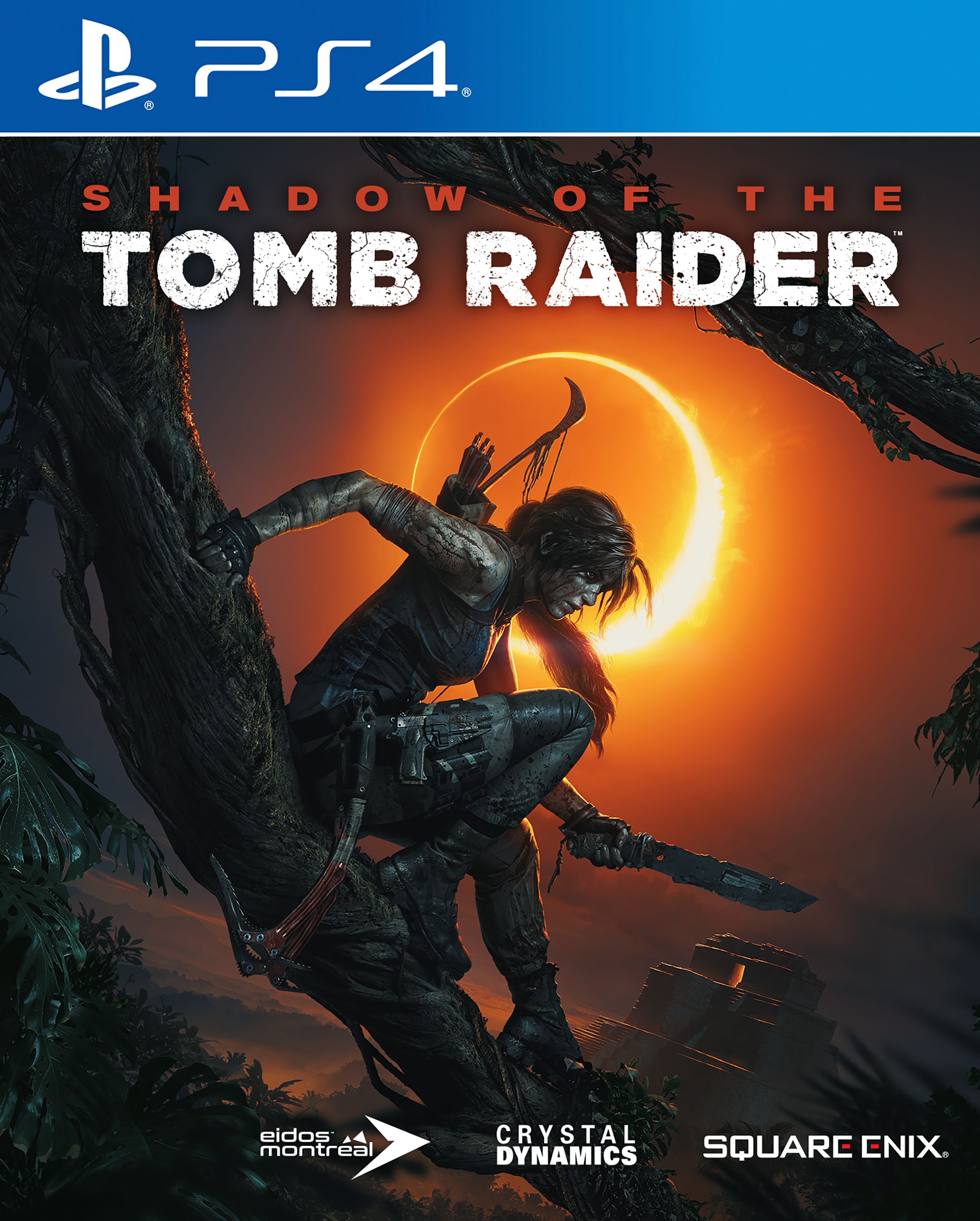 jaquette reduite de Shadow of the Tomb Raider sur Playstation 4