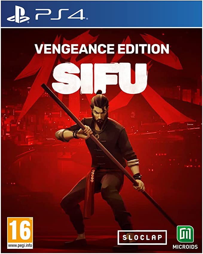 jaquette reduite de Sifu sur Playstation 4