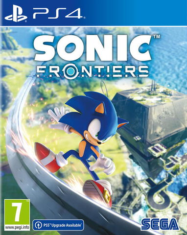jaquette reduite de Sonic Frontiers sur Playstation 4