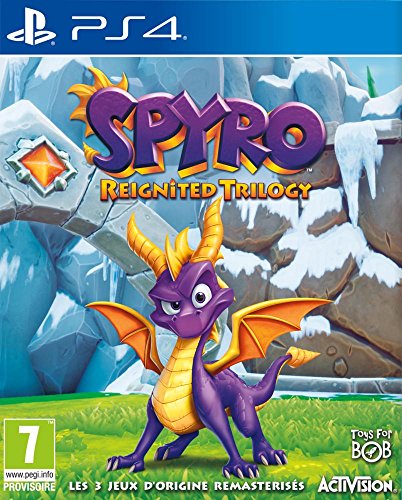 jaquette reduite de Spyro: Reignited Trilogy sur Playstation 4