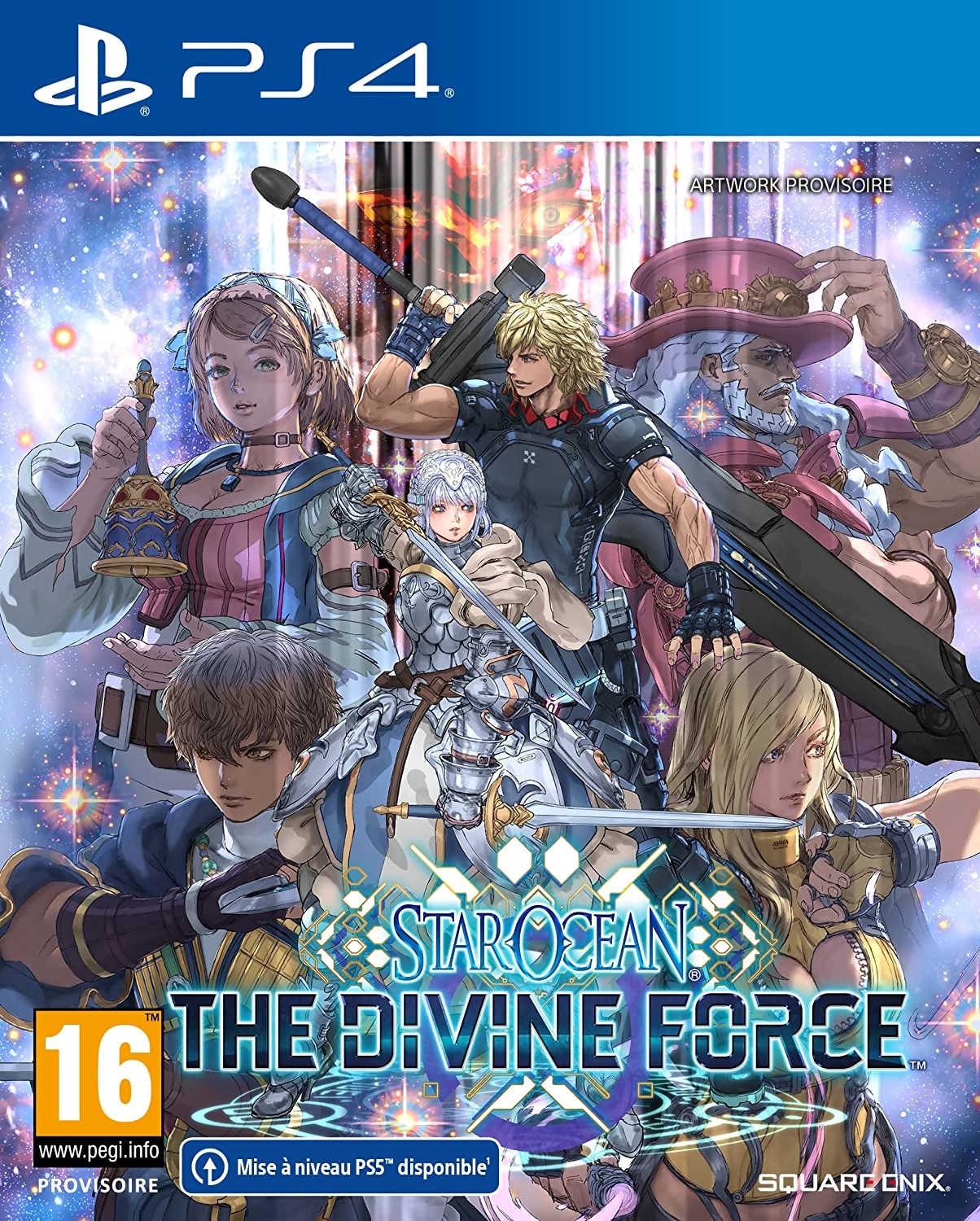 jaquette reduite de Star Ocean The Divine Force sur Playstation 4