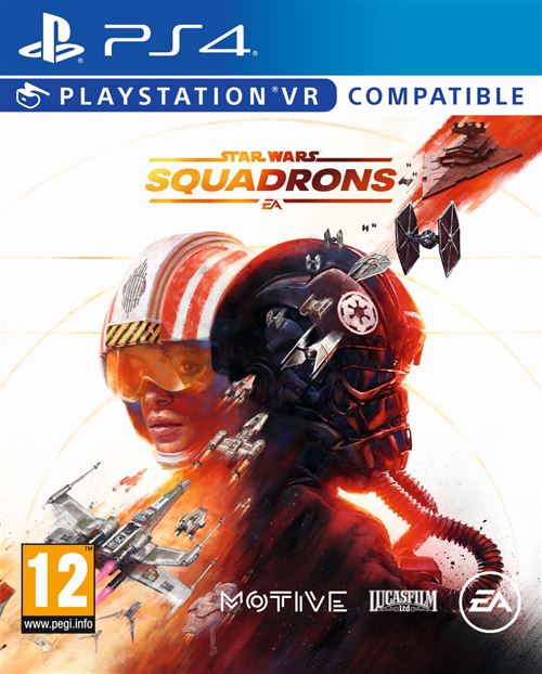 jaquette reduite de Star Wars: Squadrons sur Playstation 4