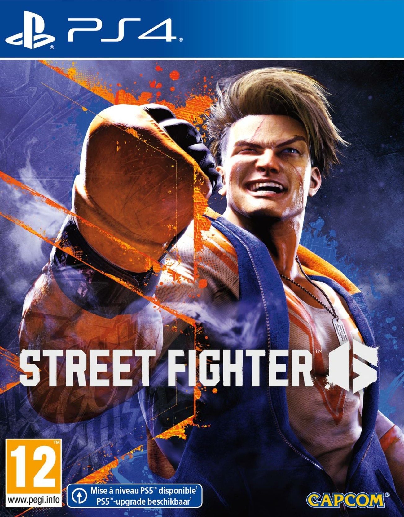 jaquette reduite de Street Fighter 6 sur Playstation 4