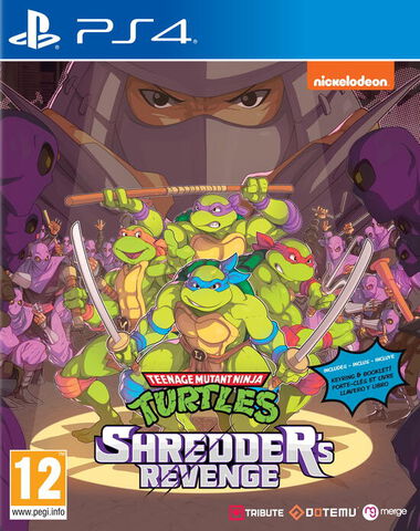 jaquette reduite de Teenage Mutant Ninja Turtles: Shredder's Revenge sur Playstation 4