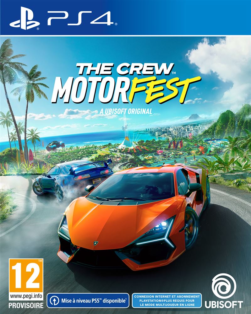 jaquette de The Crew Motorfest sur Playstation 4