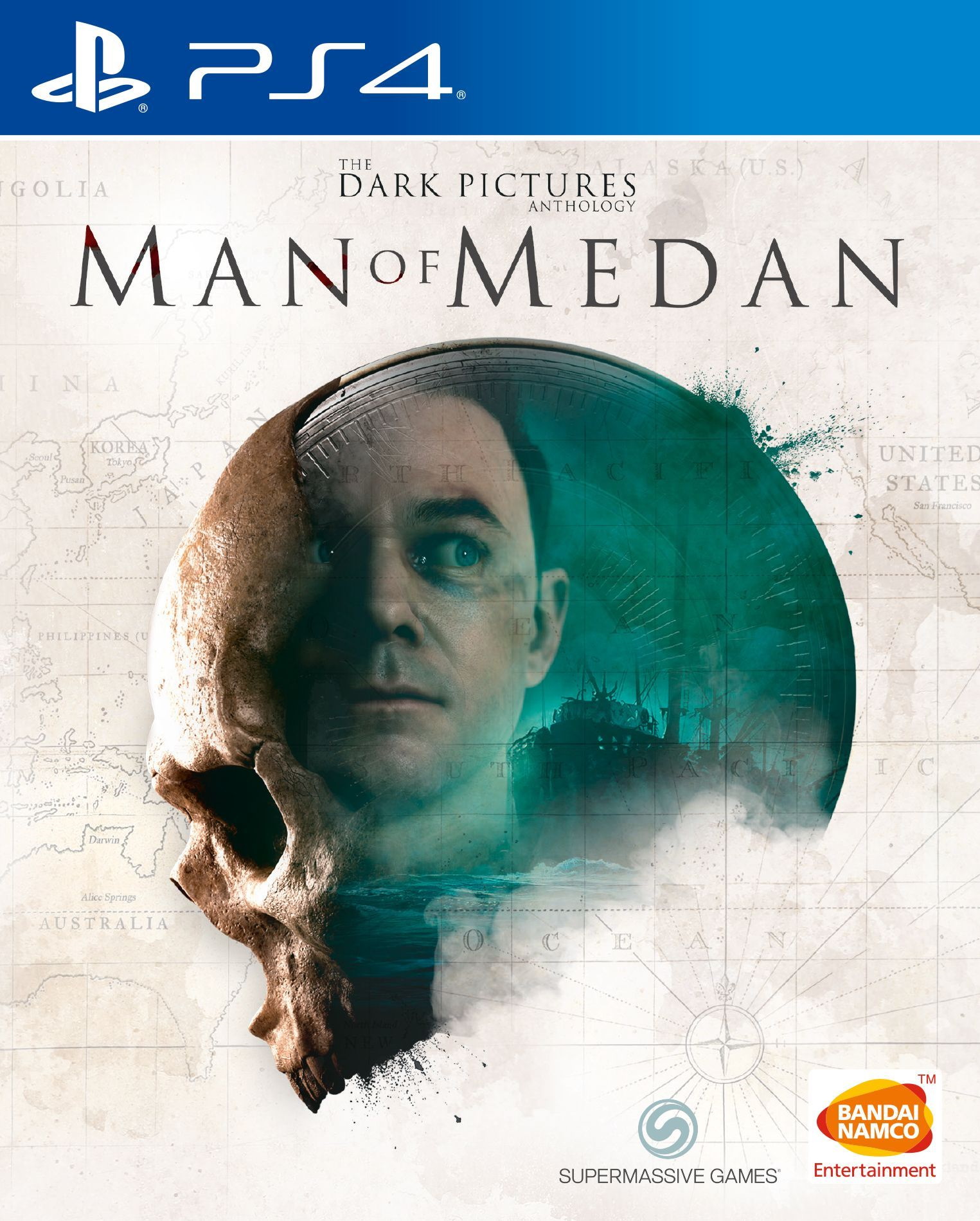 jaquette reduite de The Dark Pictures Anthology: Man of Medan sur Playstation 4