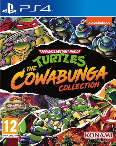 jaquette reduite de Teenage Mutant Ninja Turtles: The Cowabunga Collection sur Playstation 4