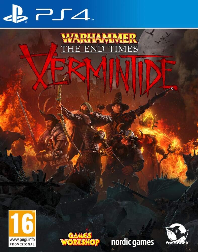 jaquette reduite de Warhammer: End Times Vermintide sur Playstation 4