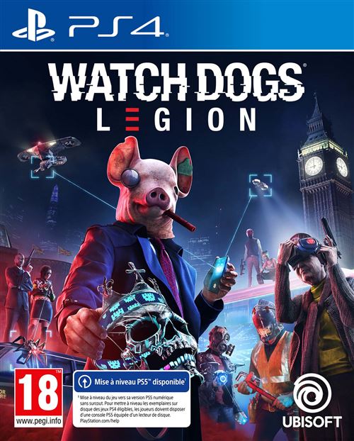 jaquette reduite de Watch Dogs Legion sur Playstation 4