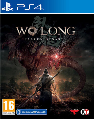 jaquette reduite de Wo Long: Fallen Dynasty sur Playstation 4
