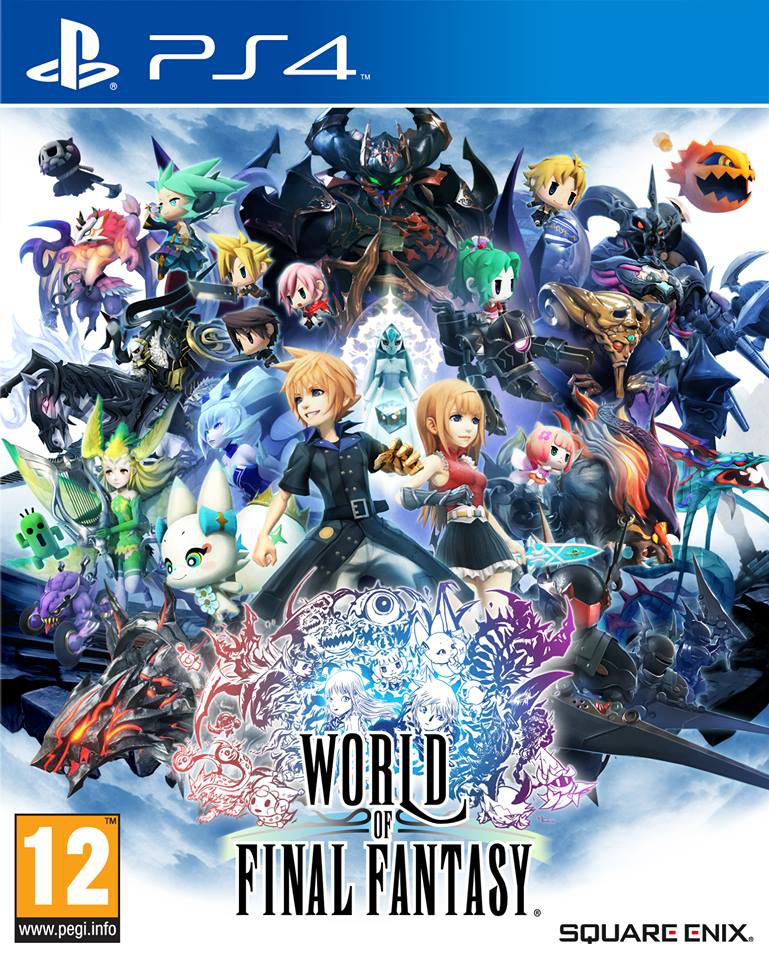 jaquette de World of Final Fantasy sur Playstation 4