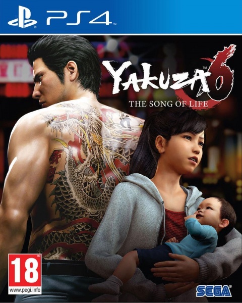 jaquette de Yakuza 6: The Song of Life sur Playstation 4