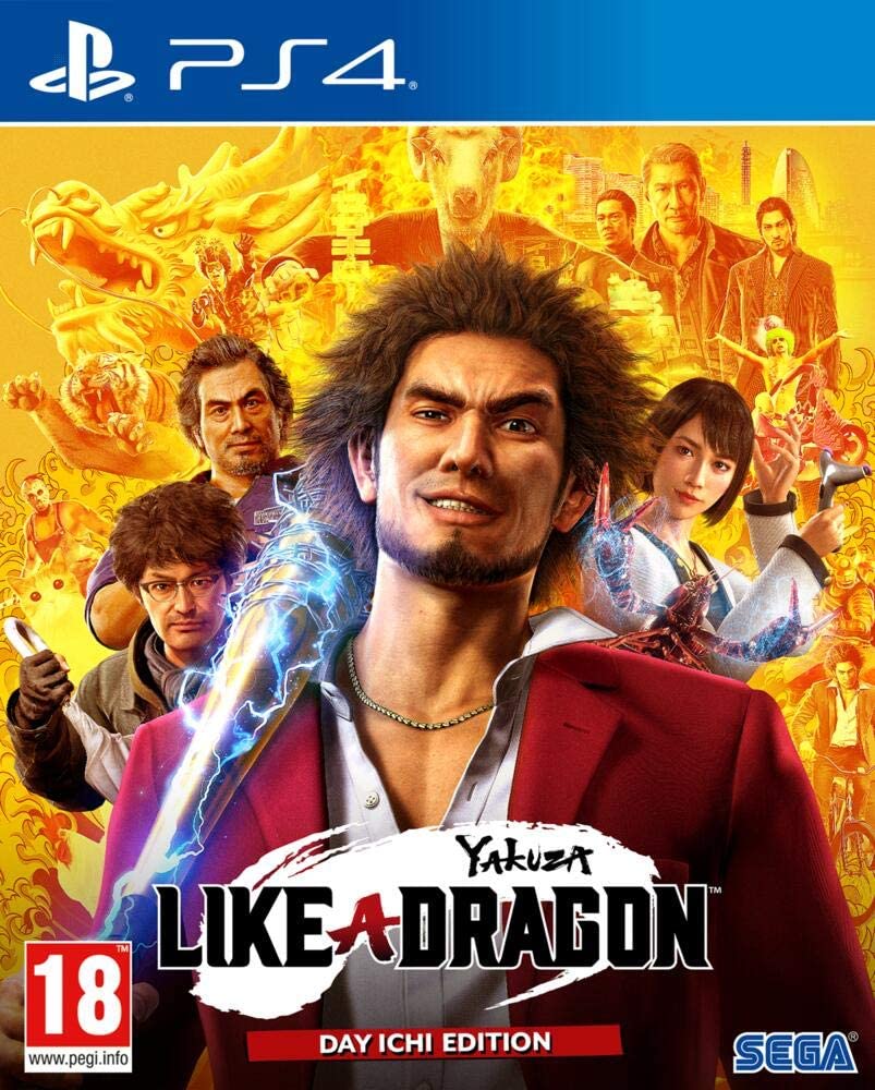 jaquette de Yakuza: Like a Dragon sur Playstation 4