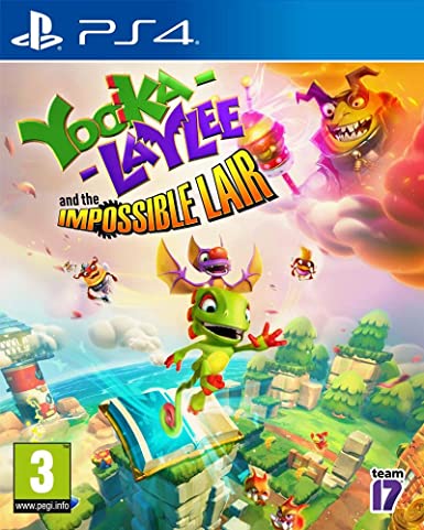 jaquette reduite de Yooka-Laylee and The Impossible Lair sur Playstation 4