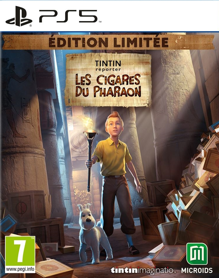 jaquette de Tintin Reporter: Les Cigares du Pharaon sur Playstation 5