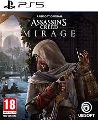 jaquette reduite de Assassin's Creed Mirage sur Playstation 5