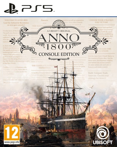 jaquette reduite de Anno 1800 sur Playstation 5