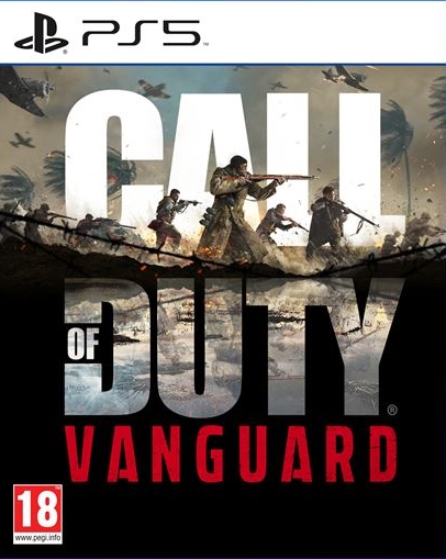 jaquette reduite de Call of Duty: Vanguard sur Playstation 5
