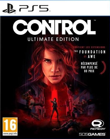 jaquette reduite de Control Ultimate Edition sur Playstation 5