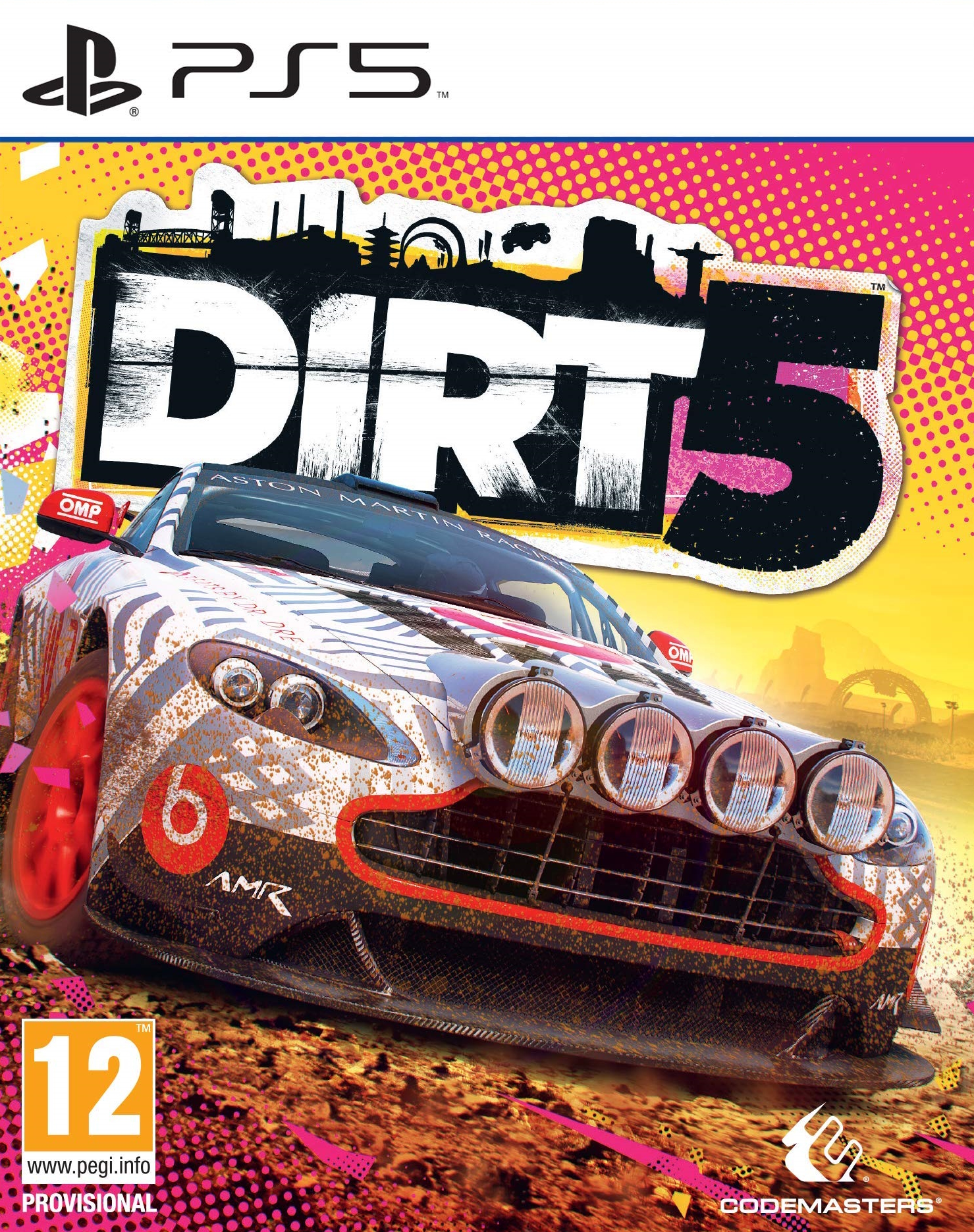 jaquette reduite de DIRT 5 sur Playstation 5