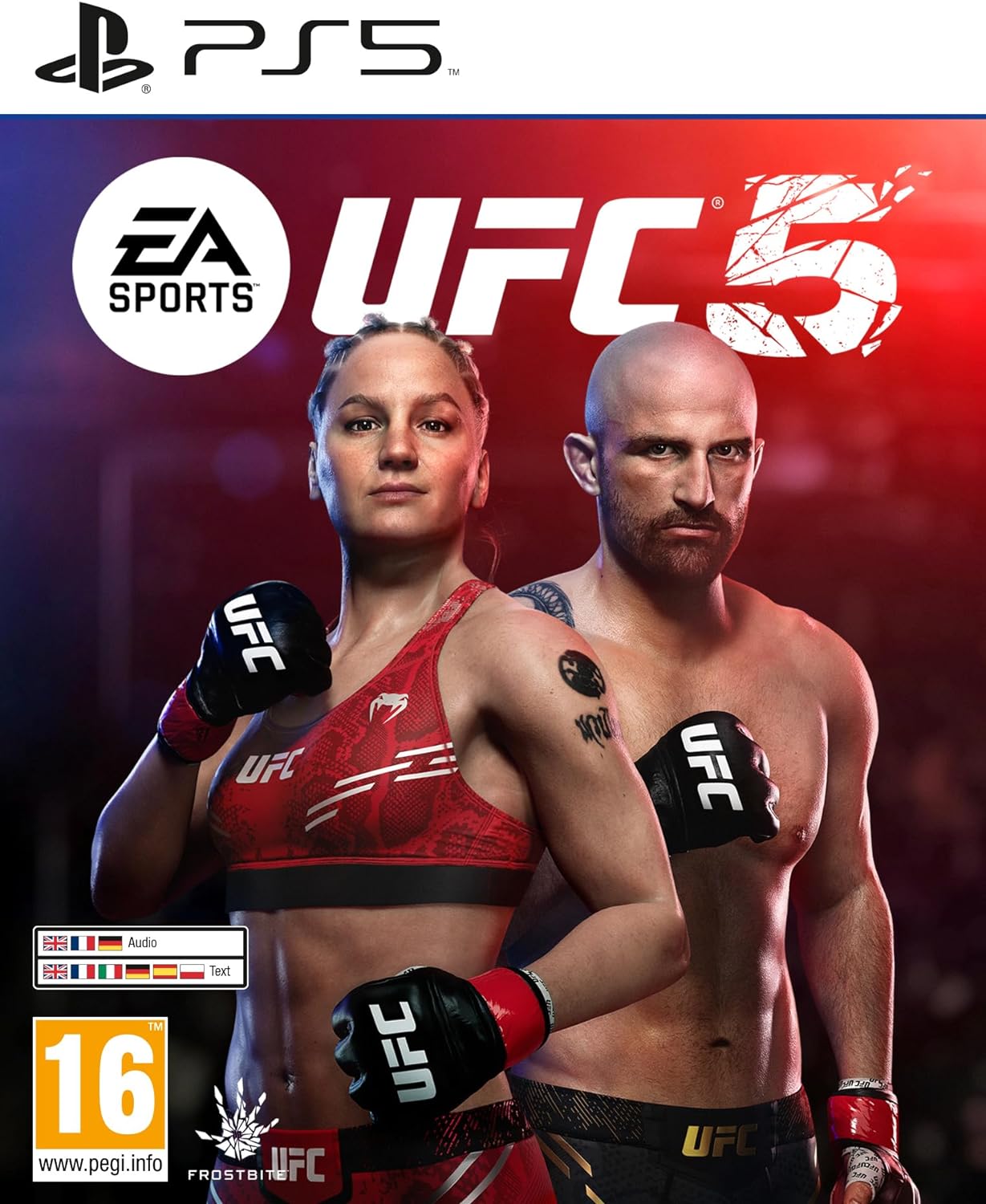jaquette de EA Sports UFC 5 sur Playstation 5