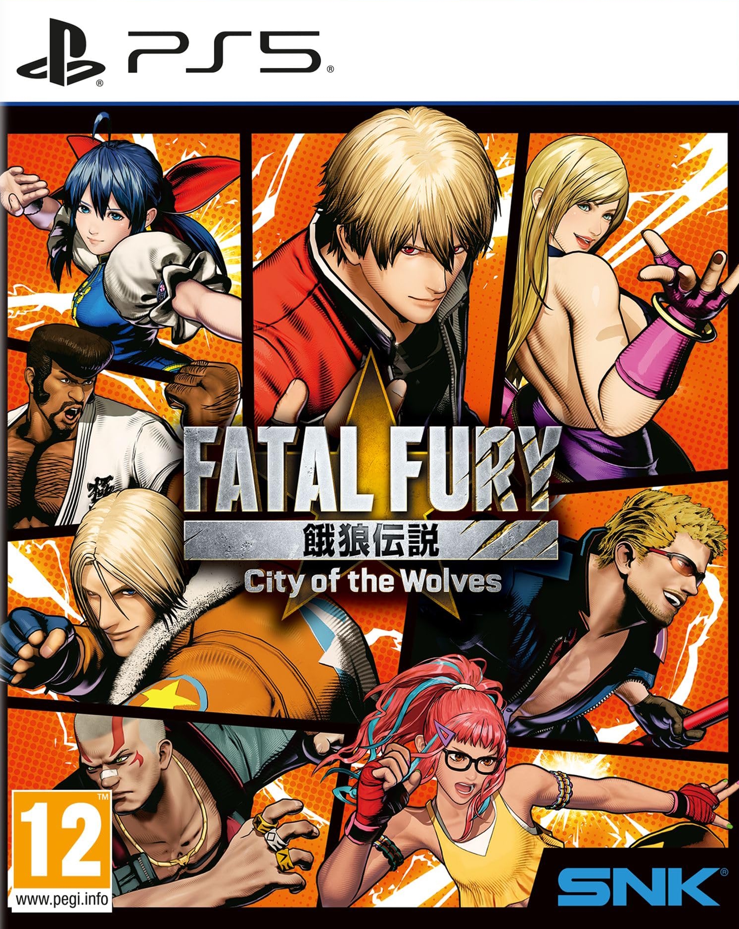 jaquette reduite de Fatal Fury: City of the Wolves sur Playstation 5