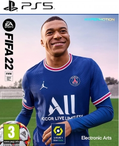 jaquette reduite de Fifa 22 sur Playstation 5