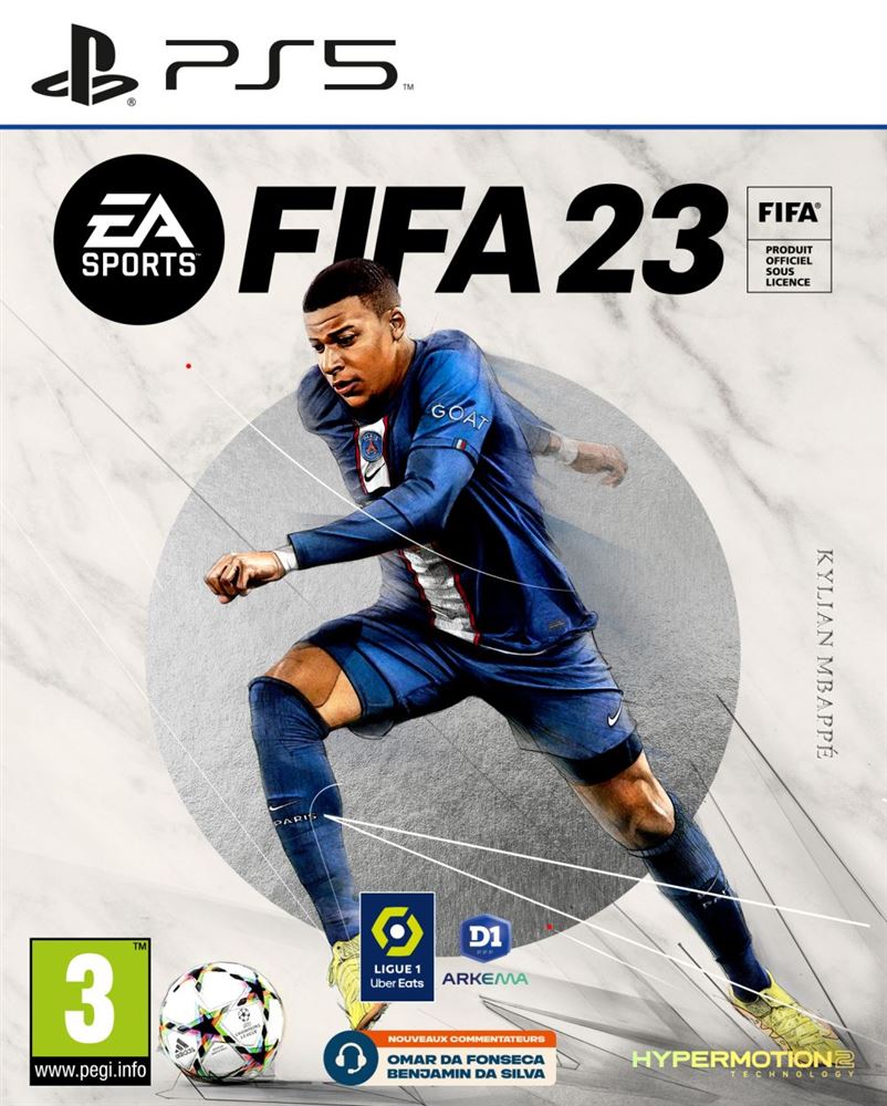 jaquette reduite de FIFA 23 sur Playstation 5