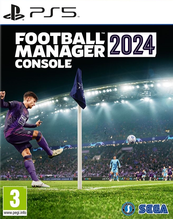 jaquette reduite de Football Manager 2024 sur Playstation 5