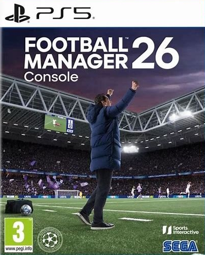 jaquette de Football Manager 26 sur Playstation 5