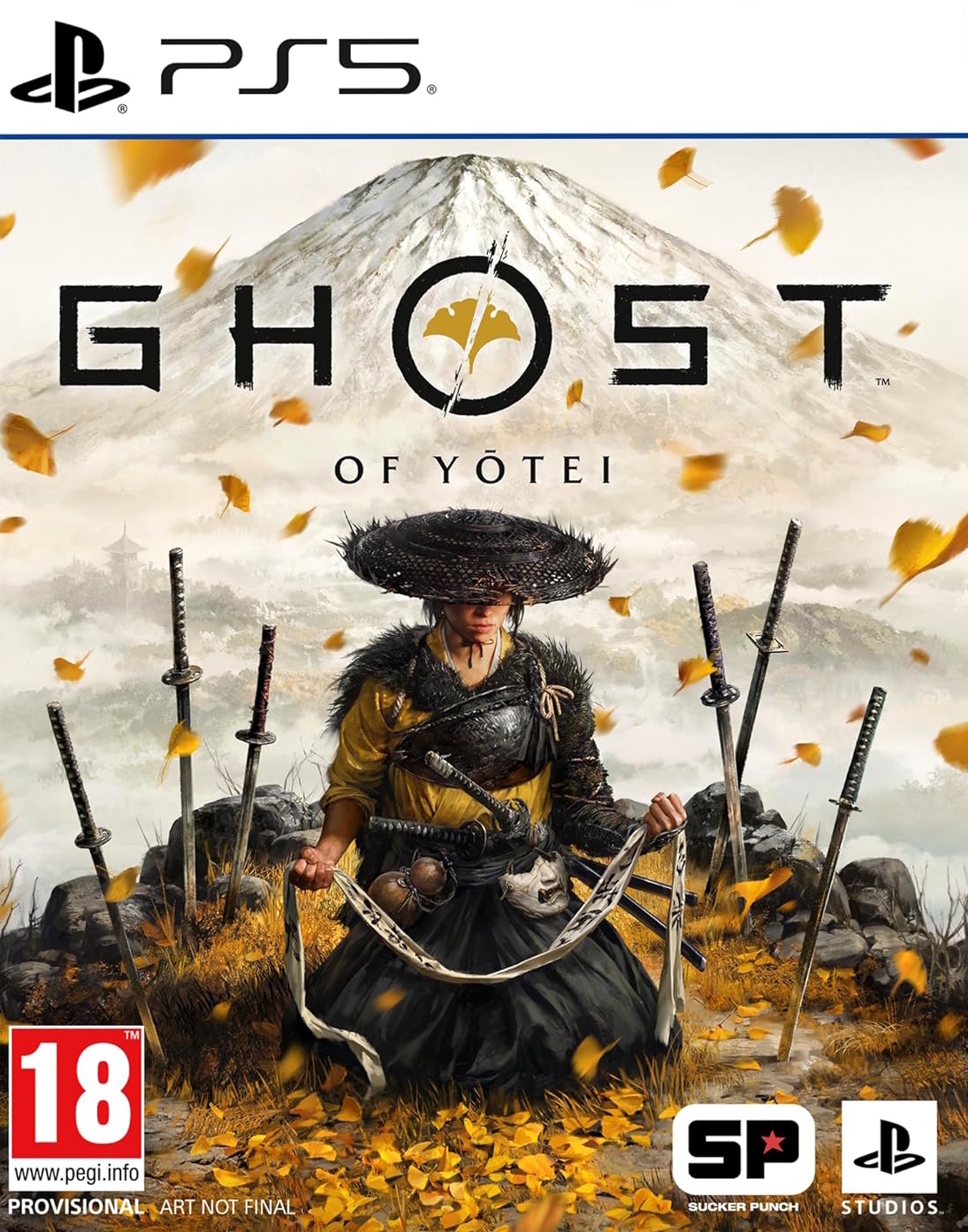 jaquette reduite de Ghost of Yotei sur Playstation 5