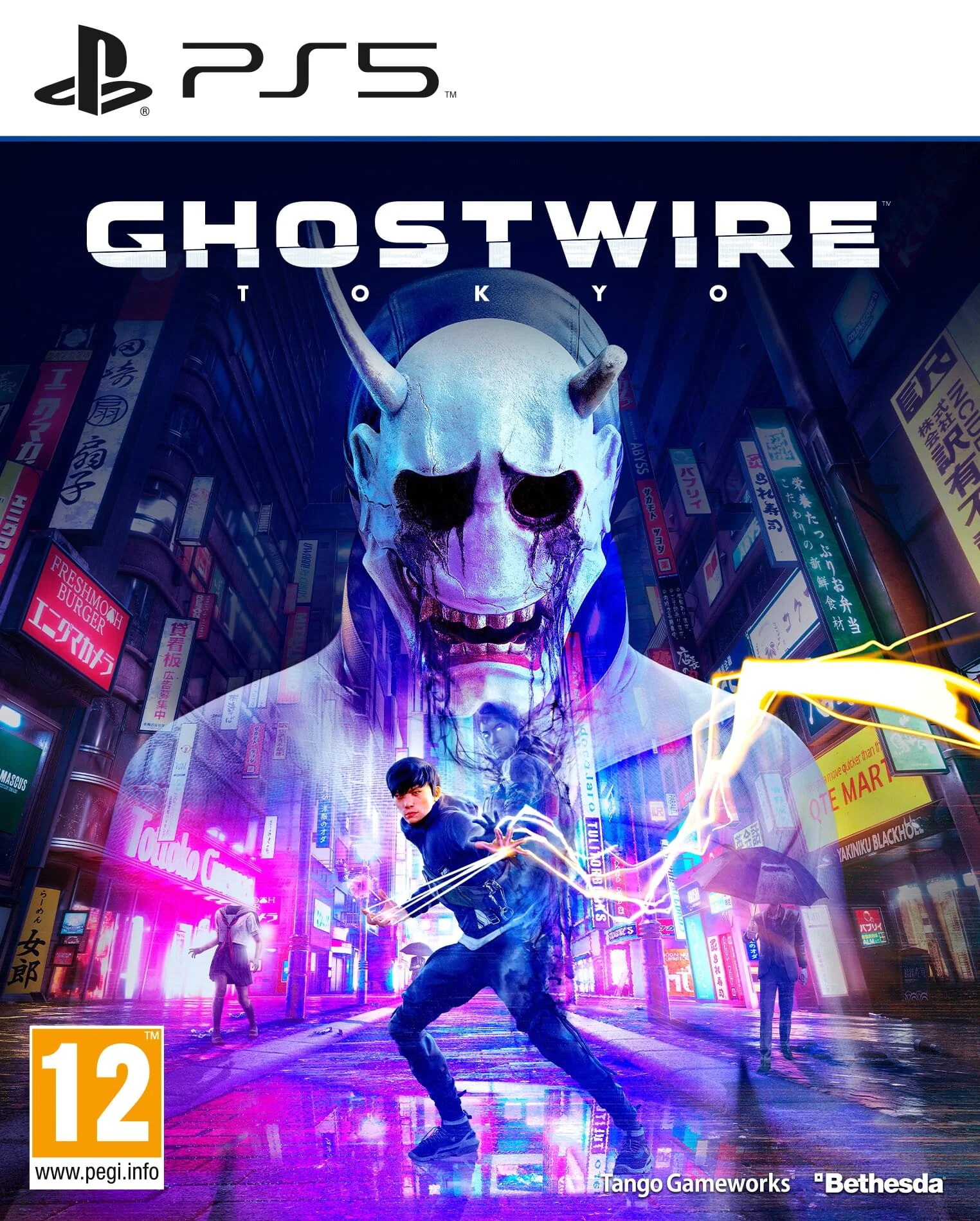 jaquette reduite de Ghostwire: Tokyo sur Playstation 5