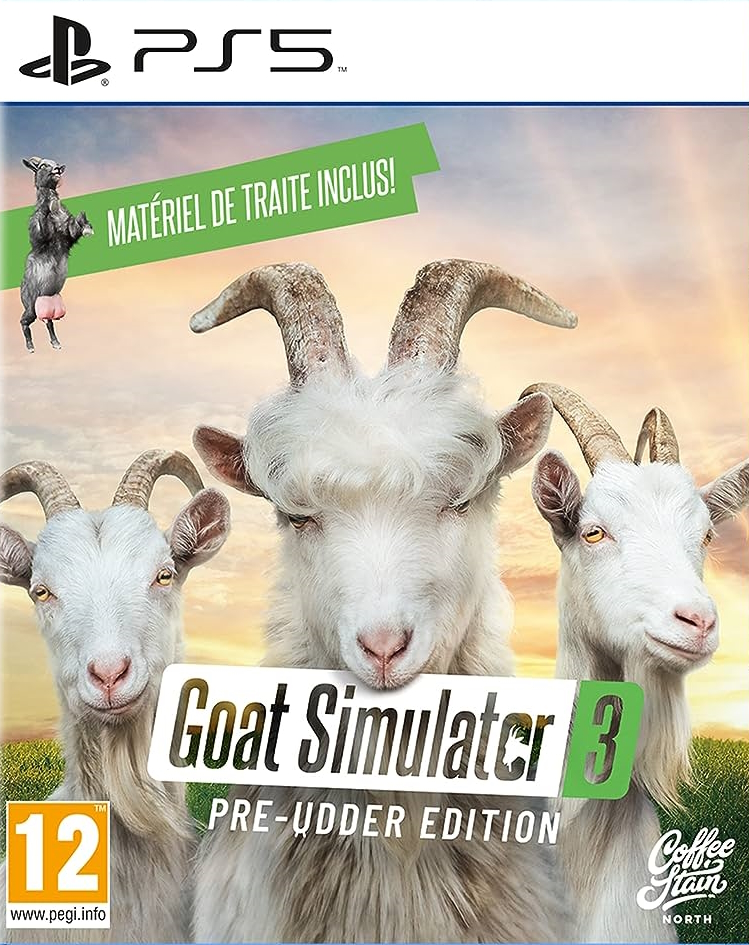 jaquette de Goat Simulator 3 sur Playstation 5