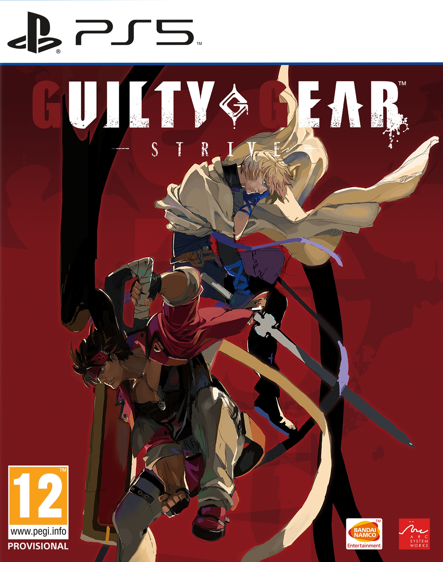 jaquette reduite de Guilty Gear: Strive sur Playstation 5