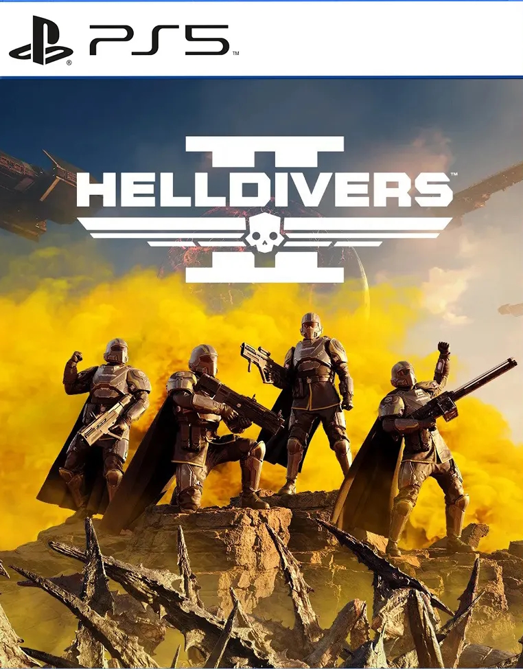 jaquette reduite de Helldivers 2 sur Playstation 5