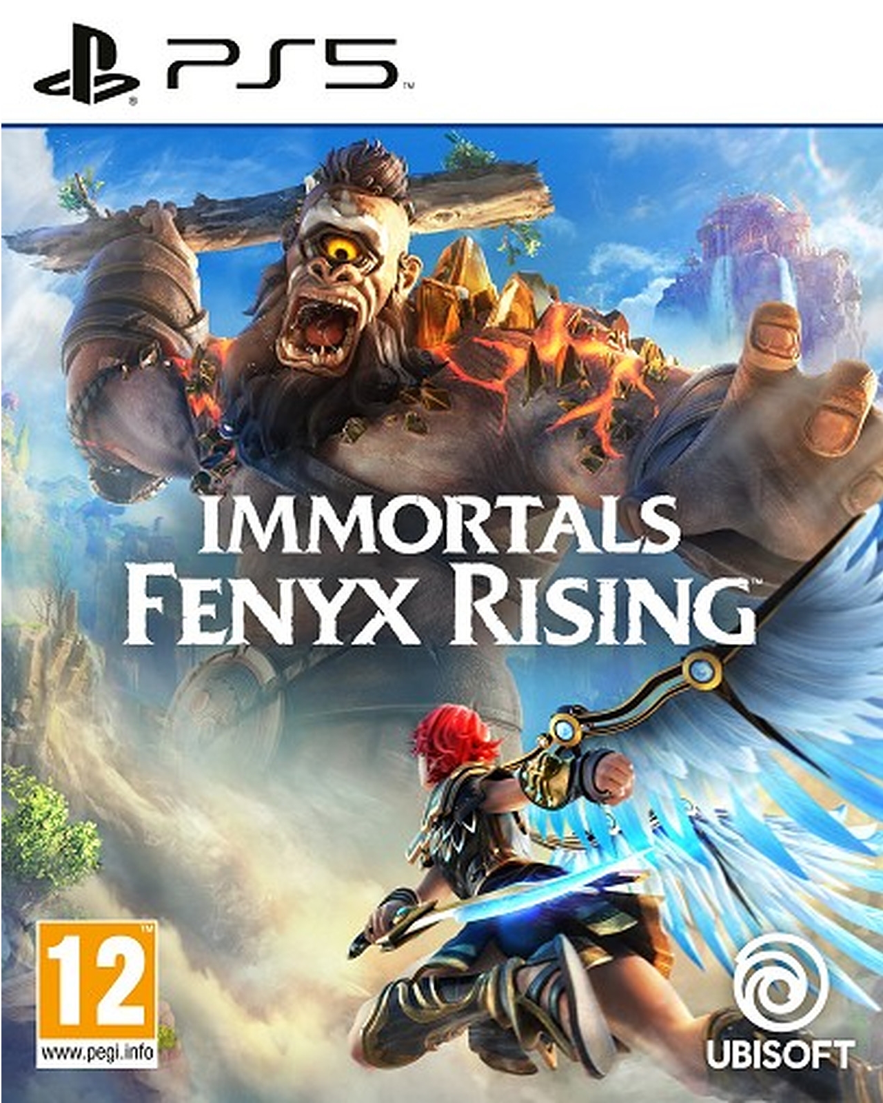 jaquette reduite de Immortals Fenyx Rising sur Playstation 5