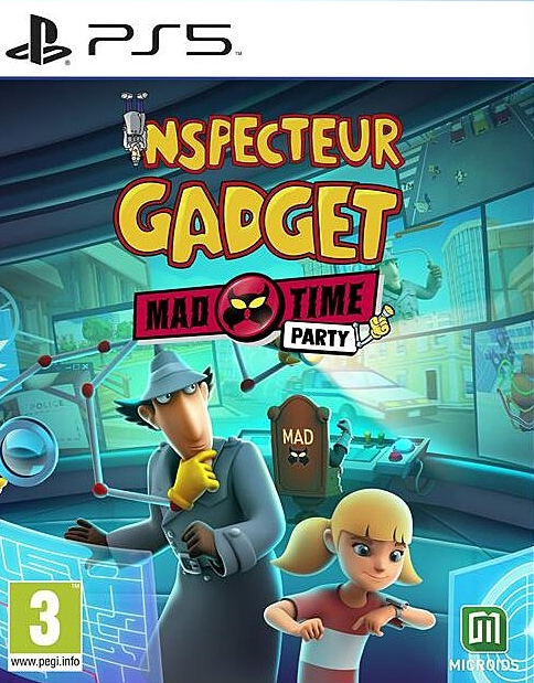 jaquette de Inspecteur Gadget - Mad Time Party sur Playstation 5