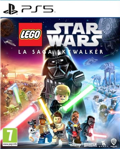 jaquette reduite de Lego Star Wars: La Saga Skywalker sur Playstation 5