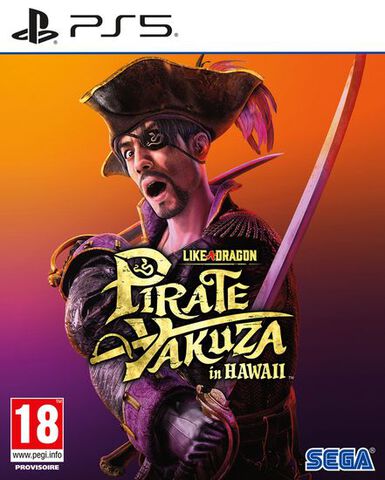 jaquette reduite de Like a Dragon: Pirate Yakuza in Hawaii sur Playstation 5