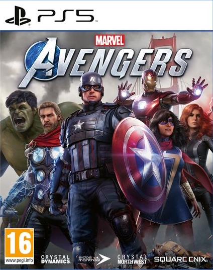 jaquette reduite de Marvel's Avengers sur Playstation 5