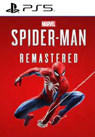 jaquette reduite de Marvel's Spider-Man Remastered sur Playstation 5