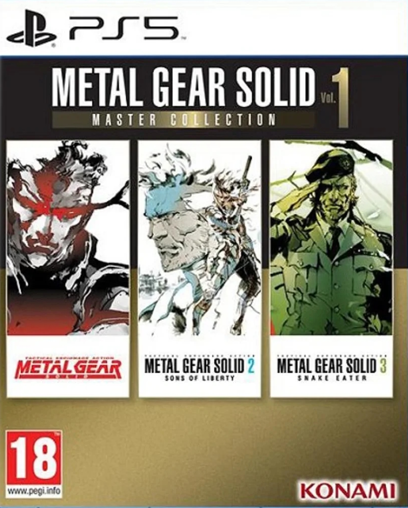 jaquette de Metal Gear Solid Master Collection Vol. 1 sur Playstation 5